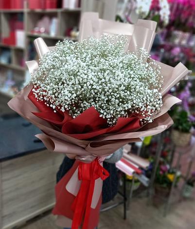 Букет цветов из: Гипсофила в Бурибай