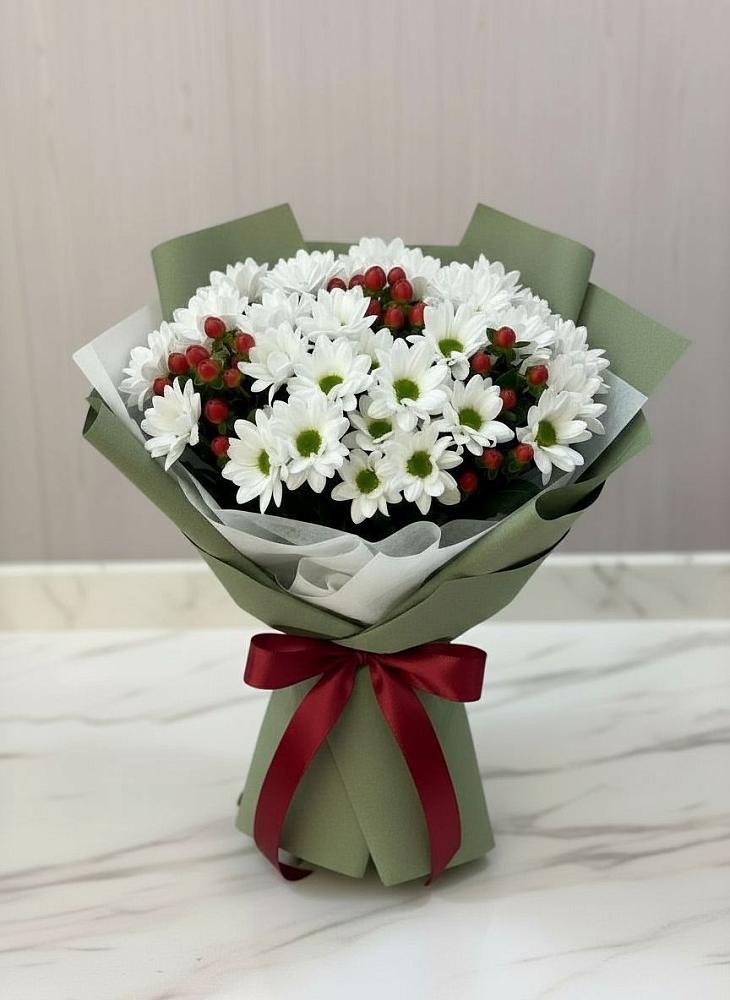 Букет цветов из: Хризантемы в Бурибай