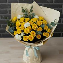 Букет цветов из:  Розы в Бурибай