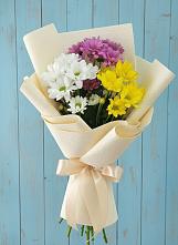 Букет цветов из:  Хризантемы в Бурибай
