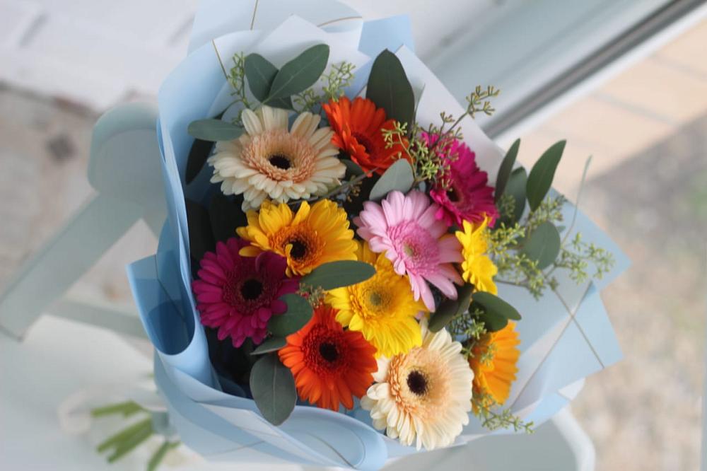 Букет цветов из: Герберы в Бурибай