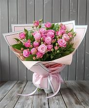 Букет Розовый кустик #REPLACE_PRED# Бурибай