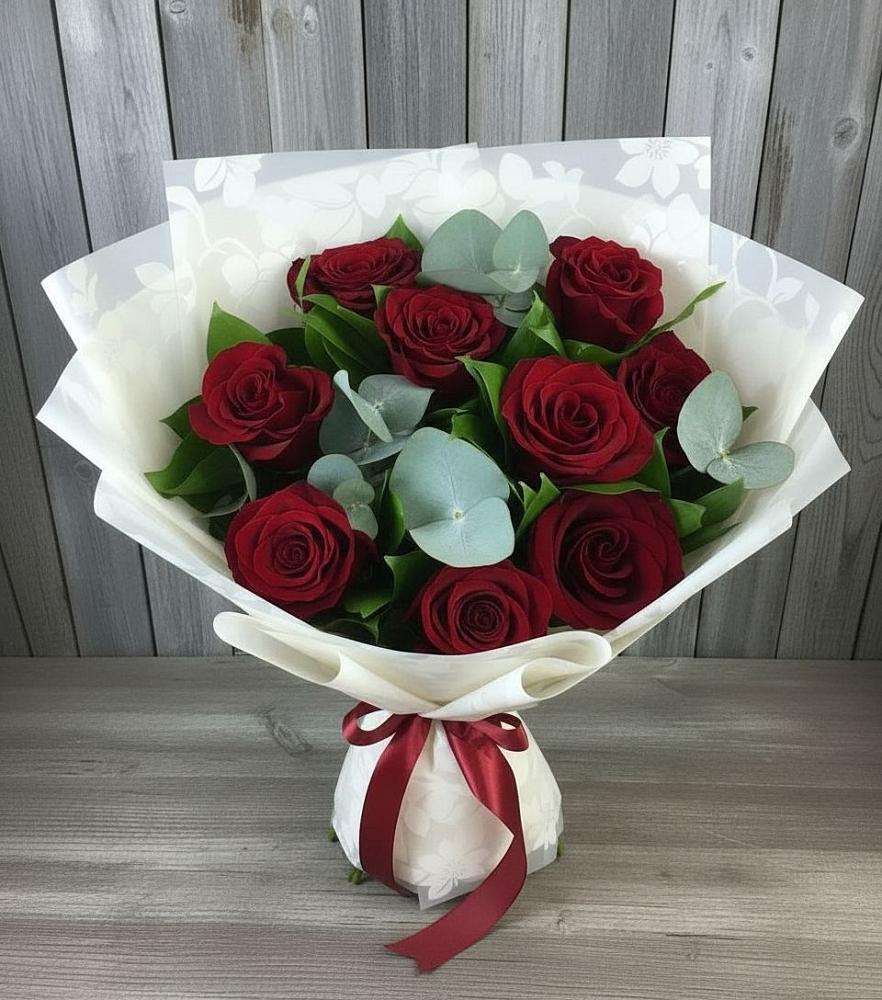 Букет цветов из: Розы в Бурибай