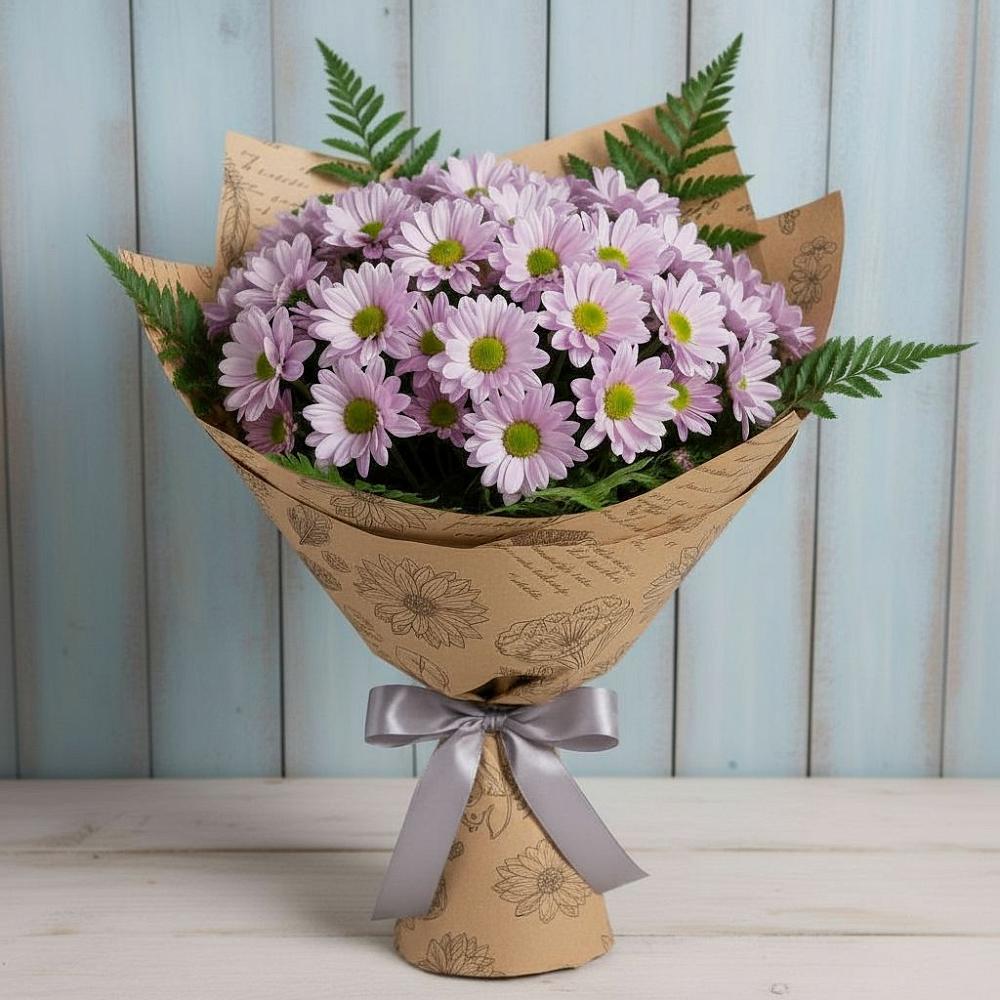Букет цветов из: Хризантемы в Бурибай