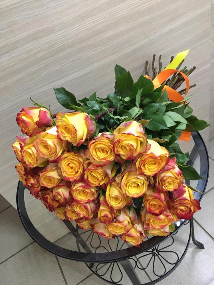 Букет Желтые розы в Бурибай