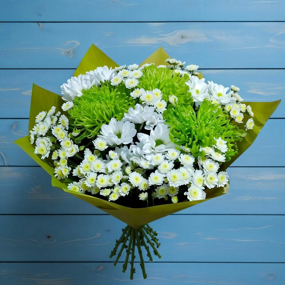 Букет цветов из: Хризантемы в Бурибай