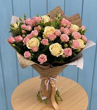 Букет цветов из:  Розы в Бурибай