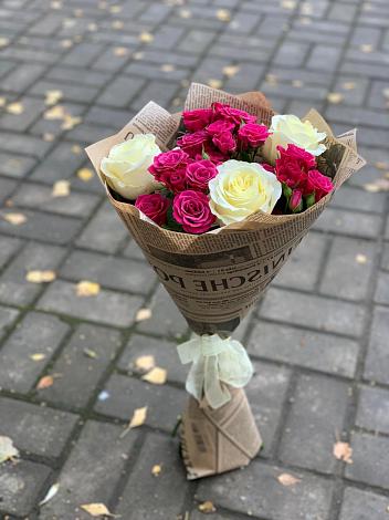 Букет цветов из: Розы в Бурибай