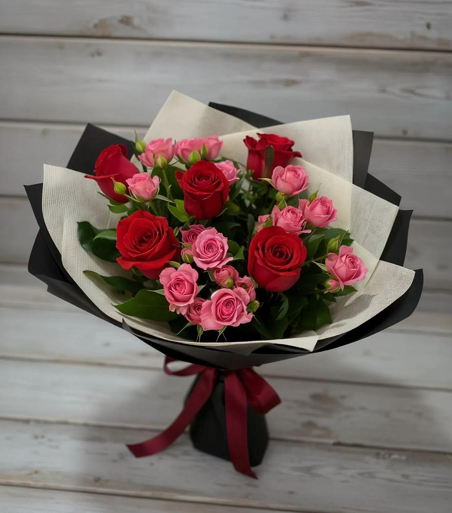 Букет цветов из: Розы в Бурибай