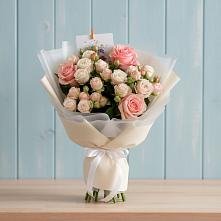 Букет цветов из:  Розы в Бурибай