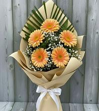 Букет цветов из:  Герберы в Бурибай