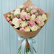 Букет цветов из:  Розы #REPLACE_PRED# Бурибай