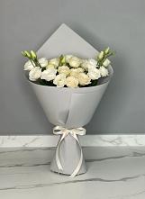 Букет цветов из:  Розы и Лизиантусы в Бурибай